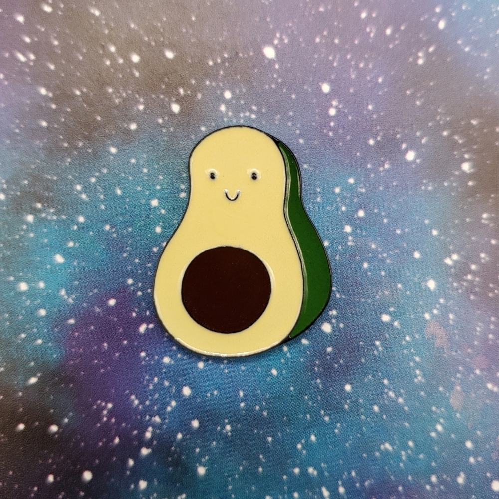 Avacado Enamel Pin